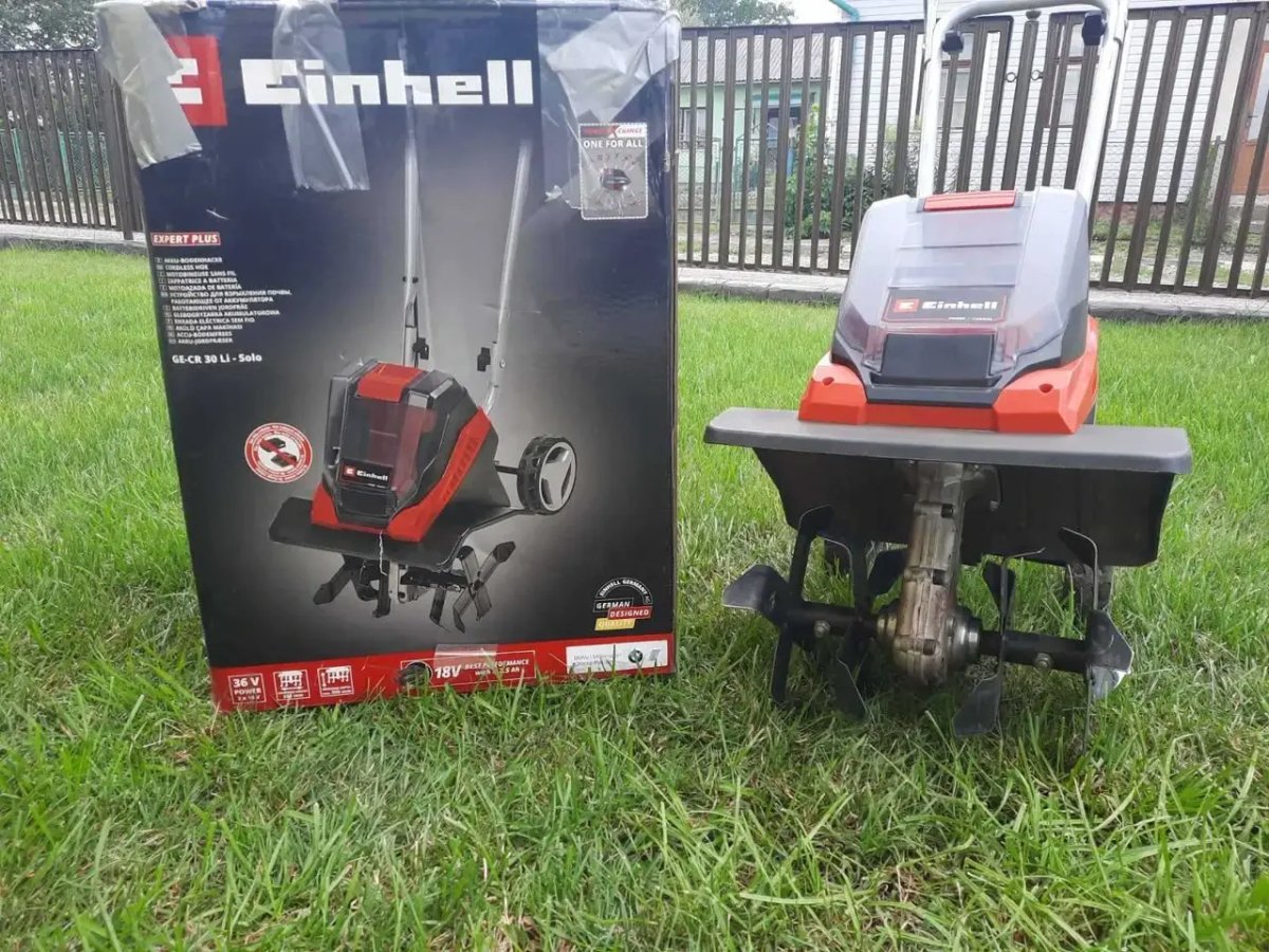 ФОТО КАРТИНКИ ЗОБРАЖЕННЯ Потужний культиватор акумуляторний EINHELL GE-CR 30 Li - SOLO : 18B, 30см ширини, 11.7 кг (3431200) РОЗДРІБ ОПТ ГУРТ ГУРТОМ ОПТОМ! З ЄВРОПИ! ЯКІСТЬ! Купити Львів Характеристики Ціна Оплата Доставка "БОГОДАР" ІНТЕРНЕТ-МАГАЗИН Огляд Рейтинг Порівняння Як вибрати Якісний