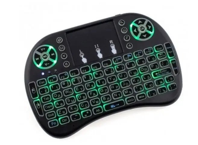 ФОТО КАРТИНКИ ЗОБРАЖЕННЯ Бездротова Клавіатура KEYBOARD wireless MWK08/i8 з підсвіткою для смартфонів і Smart TV /4467 РОЗДРІБ ОПТ ГУРТ ГУРТОМ ОПТОМ! З ЄВРОПИ! ЯКІСТЬ! Купити Львів Характеристики Ціна Оплата Доставка "БОГОДАР" ІНТЕРНЕТ-МАГАЗИН Огляд Рейтинг Порівняння Як вибрати Якісний