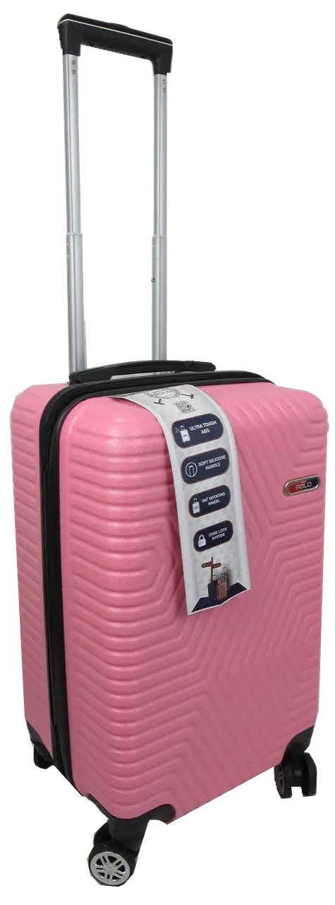 ФОТО КАРТИНКИ ЗОБРАЖЕННЯ Мала пластикова валіза на колесах 45L GD POLO блідо-рожева 60k001 small pale pink РОЗДРІБ ОПТ ГУРТ ГУРТОМ ОПТОМ! З ЄВРОПИ! ЯКІСТЬ! Купити Львів Характеристики Ціна Оплата Доставка "БОГОДАР" ІНТЕРНЕТ-МАГАЗИН Огляд Рейтинг Порівняння Як вибрати Якісний