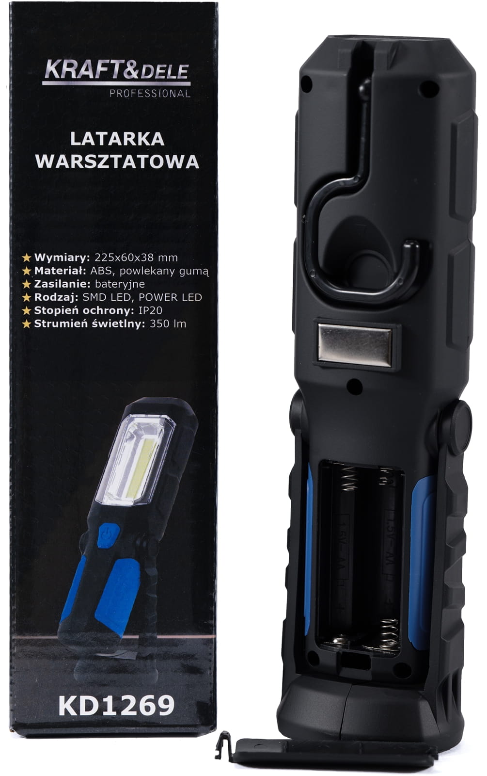 ФОТО КАРТИНКИ ЗОБРАЖЕННЯ LATARKA WARSZTATOWA LED 350LM KD1269 РОЗДРІБ ОПТ ГУРТ ГУРТОМ ОПТОМ! З ЄВРОПИ! ЯКІСТЬ! Купити Львів Характеристики Ціна Оплата Доставка "БОГОДАР" ІНТЕРНЕТ-МАГАЗИН Огляд Рейтинг Порівняння Як вибрати Якісний