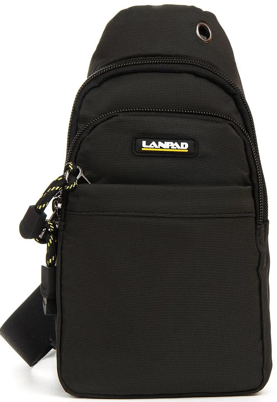 ФОТО КАРТИНКИ ЗОБРАЖЕННЯ Тканинна чоловіча сумка слінг Lanpad, чорний РОЗДРІБ ОПТ ГУРТ ГУРТОМ ОПТОМ! З ЄВРОПИ! ЯКІСТЬ! Купити Львів Характеристики Ціна Оплата Доставка "БОГОДАР" ІНТЕРНЕТ-МАГАЗИН Огляд Рейтинг Порівняння Як вибрати Якісний