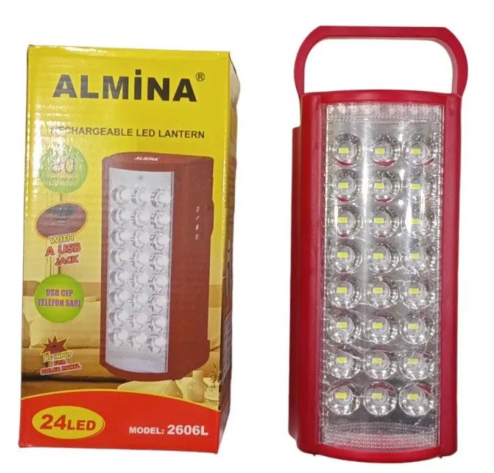 ФОТО КАРТИНКИ ЗОБРАЖЕННЯ Ліхтар переносний ALMINA 2606L, акумулятор 6V4Ah, Power Bank, світіння до 80 годин! РОЗДРІБ ОПТ ГУРТ ГУРТОМ ОПТОМ! З ЄВРОПИ! ЯКІСТЬ! Купити Львів Характеристики Ціна Оплата Доставка "БОГОДАР" ІНТЕРНЕТ-МАГАЗИН Огляд Рейтинг Порівняння Як вибрати Якісний