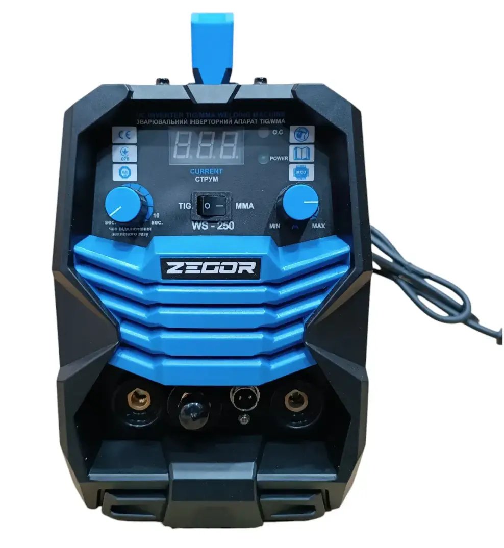 ФОТО КАРТИНКИ ЗОБРАЖЕННЯ Потужний апарат аргонодугового зварювання ZEGOR WS-250 : 5.3кВт, електроди 1.6-4.0мм РОЗДРІБ ОПТ ГУРТ ГУРТОМ ОПТОМ! З ЄВРОПИ! ЯКІСТЬ! Купити Львів Характеристики Ціна Оплата Доставка "БОГОДАР" ІНТЕРНЕТ-МАГАЗИН Огляд Рейтинг Порівняння Як вибрати Якісний