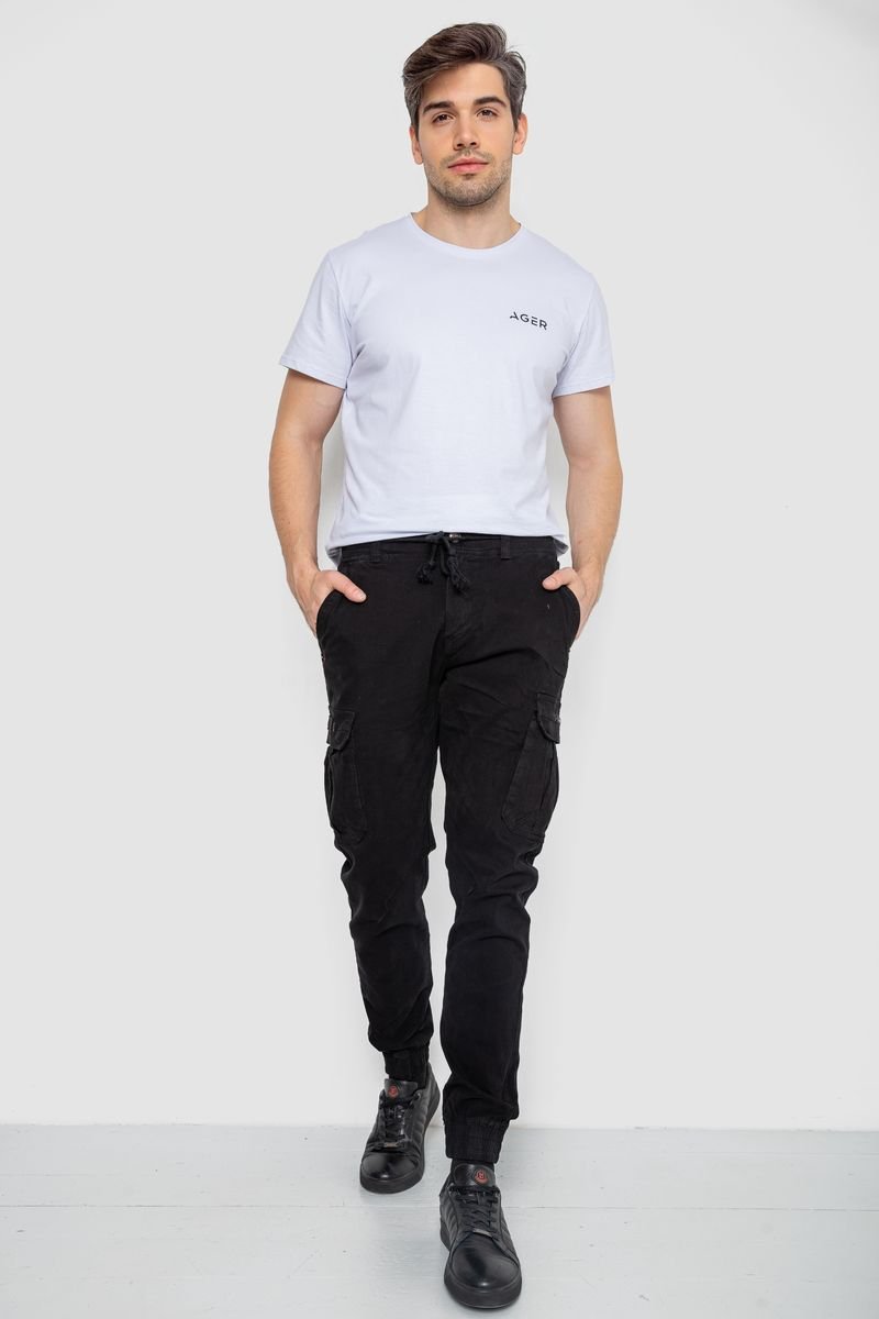 ФОТО КАРТИНКИ ЗОБРАЖЕННЯ Брюки карго чоловічі на резинці AGER 244R1643 30 Чорний РОЗДРІБ ОПТ ГУРТ ГУРТОМ ОПТОМ! З ЄВРОПИ! ЯКІСТЬ! Купити Львів Характеристики Ціна Оплата Доставка "БОГОДАР" ІНТЕРНЕТ-МАГАЗИН Огляд Рейтинг Порівняння Як вибрати Якісний
