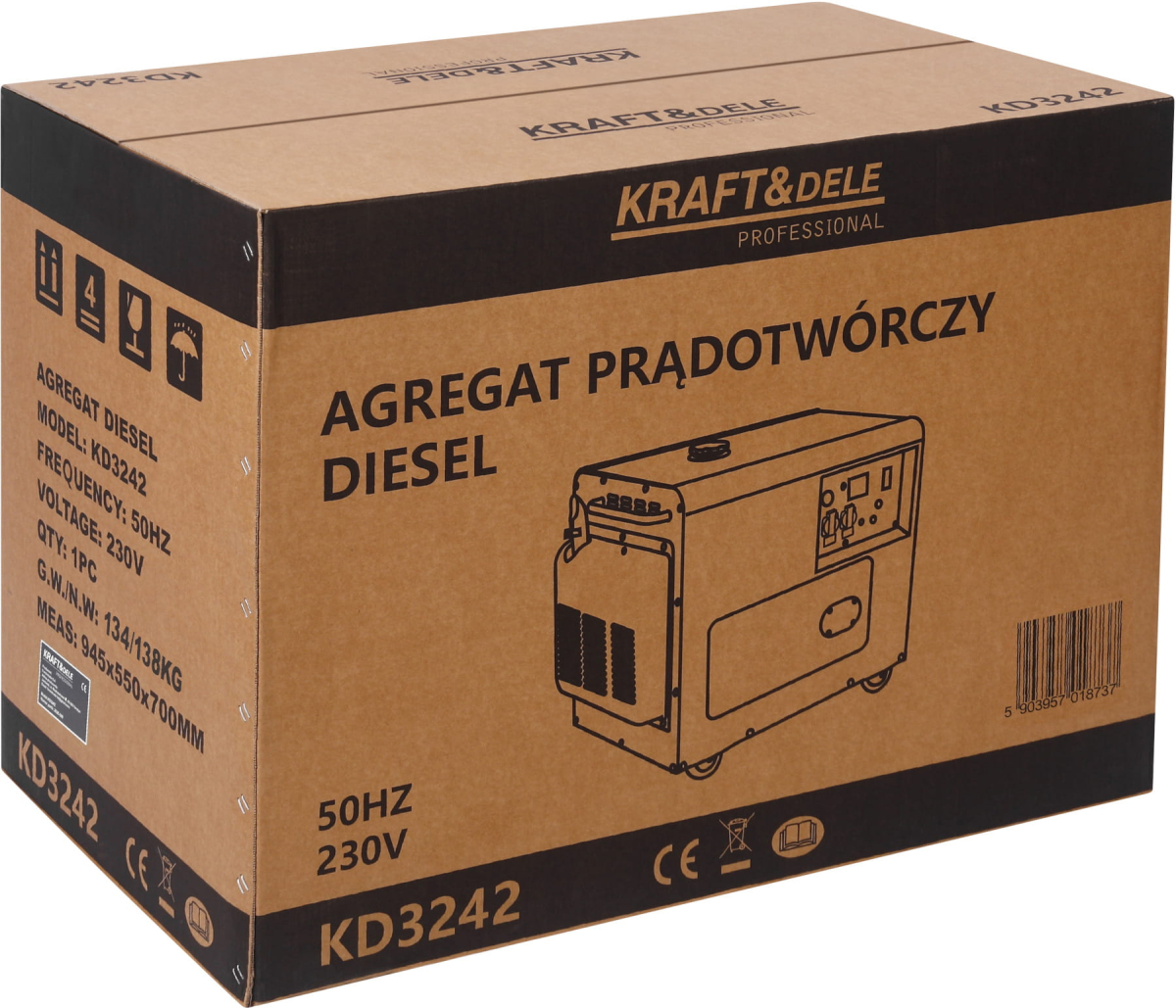ФОТО КАРТИНКИ ЗОБРАЖЕННЯ Agregat Prądotwórczy 230V 7kW 10KM Diesel + ATS KD3242 РОЗДРІБ ОПТ ГУРТ ГУРТОМ ОПТОМ! З ЄВРОПИ! ЯКІСТЬ! Купити Львів Характеристики Ціна Оплата Доставка "БОГОДАР" ІНТЕРНЕТ-МАГАЗИН Огляд Рейтинг Порівняння Як вибрати Якісний
