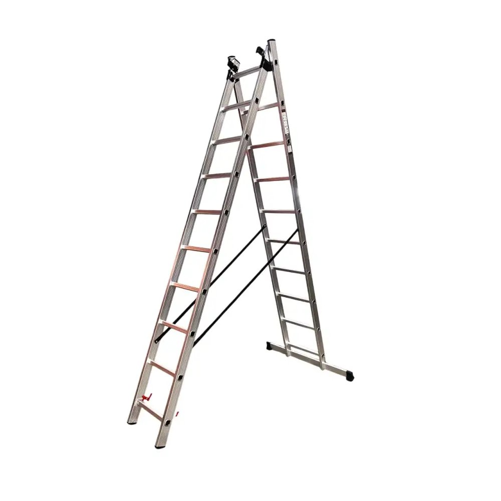ФОТО КАРТИНКИ ЗОБРАЖЕННЯ Драбина алюмінієва трисекційна GTM KME310 3x10 сходинок 2.72-6.5м (39947) РОЗДРІБ ОПТ ГУРТ ГУРТОМ ОПТОМ! З ЄВРОПИ! ЯКІСТЬ! Купити Львів Характеристики Ціна Оплата Доставка "БОГОДАР" ІНТЕРНЕТ-МАГАЗИН Огляд Рейтинг Порівняння Як вибрати Якісний
