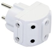 ФОТО КАРТИНКИ ЗОБРАЖЕННЯ П'ятерник перехідник DE-PA (11107) білий РОЗДРІБ ОПТ ГУРТ ГУРТОМ ОПТОМ! З ЄВРОПИ! ЯКІСТЬ! Купити Львів Характеристики Ціна Оплата Доставка "БОГОДАР" ІНТЕРНЕТ-МАГАЗИН Огляд Рейтинг Порівняння Як вибрати Якісний