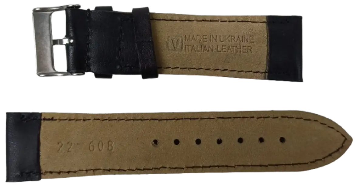 ФОТО КАРТИНКИ ЗОБРАЖЕННЯ Шкіряний ремінець для годинника MYKHAIL IKHTYAR, ширина 22 мм чорний S22-608S black РОЗДРІБ ОПТ ГУРТ ГУРТОМ ОПТОМ! З ЄВРОПИ! ЯКІСТЬ! Купити Львів Характеристики Ціна Оплата Доставка "БОГОДАР" ІНТЕРНЕТ-МАГАЗИН Огляд Рейтинг Порівняння Як вибрати Якісний
