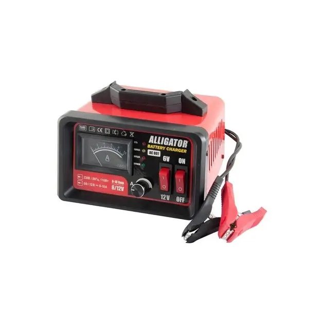 ФОТО КАРТИНКИ ЗОБРАЖЕННЯ Потужний зарядний пристрій для автомобільного акумулятора АКБ трансформаторне Alligator AC807 : 6/12В, 10А, 100Ач РОЗДРІБ ОПТ ГУРТ ГУРТОМ ОПТОМ! З ЄВРОПИ! ЯКІСТЬ! Купити Львів Характеристики Ціна Оплата Доставка "БОГОДАР" ІНТЕРНЕТ-МАГАЗИН Огляд Рейтинг Порівняння Як вибрати Якісний