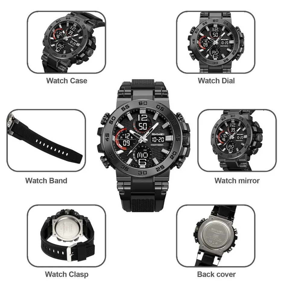 ФОТО КАРТИНКИ ЗОБРАЖЕННЯ Годинник наручний SKMEI 2499BK, BLACK, 11477 РОЗДРІБ ОПТ ГУРТ ГУРТОМ ОПТОМ! З ЄВРОПИ! ЯКІСТЬ! Купити Львів Характеристики Ціна Оплата Доставка "БОГОДАР" ІНТЕРНЕТ-МАГАЗИН Огляд Рейтинг Порівняння Як вибрати Якісний