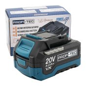 ФОТО КАРТИНКИ ЗОБРАЖЕННЯ Акумуляторна батарея PROFI-TEC PT2040VX POWERLINE : 20V, 4.0Аh, з індикатором заряду, високострумова (007021) РОЗДРІБ ОПТ ГУРТ ГУРТОМ ОПТОМ! З ЄВРОПИ! ЯКІСТЬ! Купити Львів Характеристики Ціна Оплата Доставка "БОГОДАР" ІНТЕРНЕТ-МАГАЗИН Огляд Рейтинг Порівняння Як вибрати Якісний