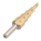 ФОТО КАРТИНКИ ЗОБРАЖЕННЯ Ступінчасте свердло по металу MAX від 4 до 12 мм РОЗДРІБ ОПТ ГУРТ ГУРТОМ ОПТОМ! З ЄВРОПИ! ЯКІСТЬ! Купити Львів Характеристики Ціна Оплата Доставка "БОГОДАР" ІНТЕРНЕТ-МАГАЗИН Огляд Рейтинг Порівняння Як вибрати Якісний