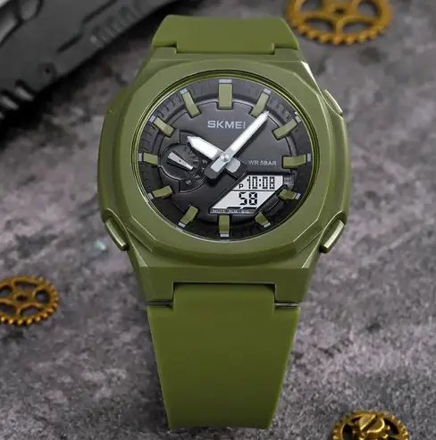 ФОТО КАРТИНКИ ЗОБРАЖЕННЯ Годинник наручний SKMEI 2091AGWT, GREEN-WHITE, 10302 РОЗДРІБ ОПТ ГУРТ ГУРТОМ ОПТОМ! З ЄВРОПИ! ЯКІСТЬ! Купити Львів Характеристики Ціна Оплата Доставка "БОГОДАР" ІНТЕРНЕТ-МАГАЗИН Огляд Рейтинг Порівняння Як вибрати Якісний