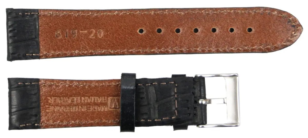 ФОТО КАРТИНКИ ЗОБРАЖЕННЯ Шкіряний ремінець для годинника  MYKHAIL IKHTYAR Ш20 мм чорний S619-20S black РОЗДРІБ ОПТ ГУРТ ГУРТОМ ОПТОМ! З ЄВРОПИ! ЯКІСТЬ! Купити Львів Характеристики Ціна Оплата Доставка "БОГОДАР" ІНТЕРНЕТ-МАГАЗИН Огляд Рейтинг Порівняння Як вибрати Якісний
