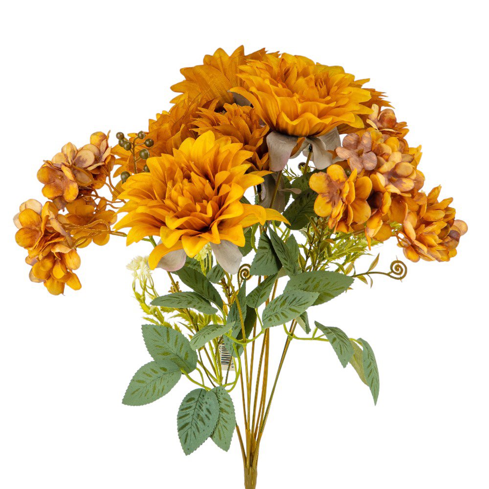 ФОТО КАРТИНКИ ЗОБРАЖЕННЯ Букет “Квітковий ансамбль” (6 жоржин і 3 гортензії), гірчично-жовтий, 45 см BOHODAR 9213-005 РОЗДРІБ ОПТ ГУРТ ГУРТОМ ОПТОМ! З ЄВРОПИ! ЯКІСТЬ! Купити Львів Характеристики Ціна Оплата Доставка "БОГОДАР" ІНТЕРНЕТ-МАГАЗИН Огляд Рейтинг Порівняння Як вибрати Якісний