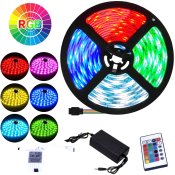 ФОТО КАРТИНКИ ЗОБРАЖЕННЯ Комплект стрічка лента LEDSTRIP 5050 5 метрів LED RGB SMD різнокольорова світлодіодна + Блок живлення + Контролер + Пульт РОЗДРІБ ОПТ ГУРТ ГУРТОМ ОПТОМ! З ЄВРОПИ! ЯКІСТЬ! Купити Львів Характеристики Ціна Оплата Доставка "БОГОДАР" ІНТЕРНЕТ-МАГАЗИН Огляд Рейтинг Порівняння Як вибрати Якісний