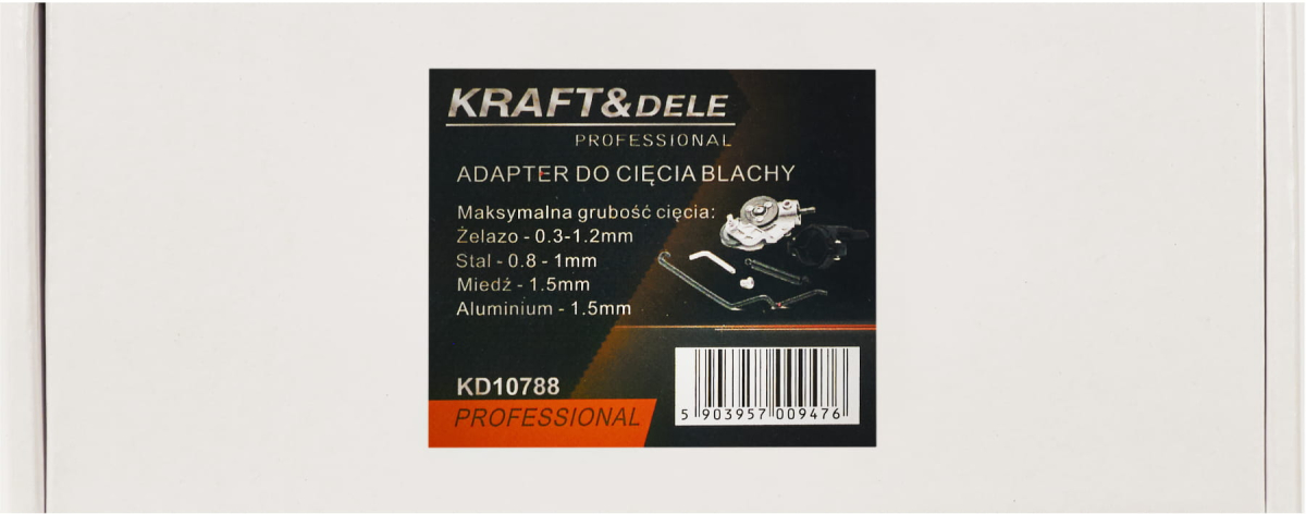 ФОТО КАРТИНКИ ЗОБРАЖЕННЯ ADAPTER DO CIĘCIA BLACHY KD10788 РОЗДРІБ ОПТ ГУРТ ГУРТОМ ОПТОМ! З ЄВРОПИ! ЯКІСТЬ! Купити Львів Характеристики Ціна Оплата Доставка "БОГОДАР" ІНТЕРНЕТ-МАГАЗИН Огляд Рейтинг Порівняння Як вибрати Якісний