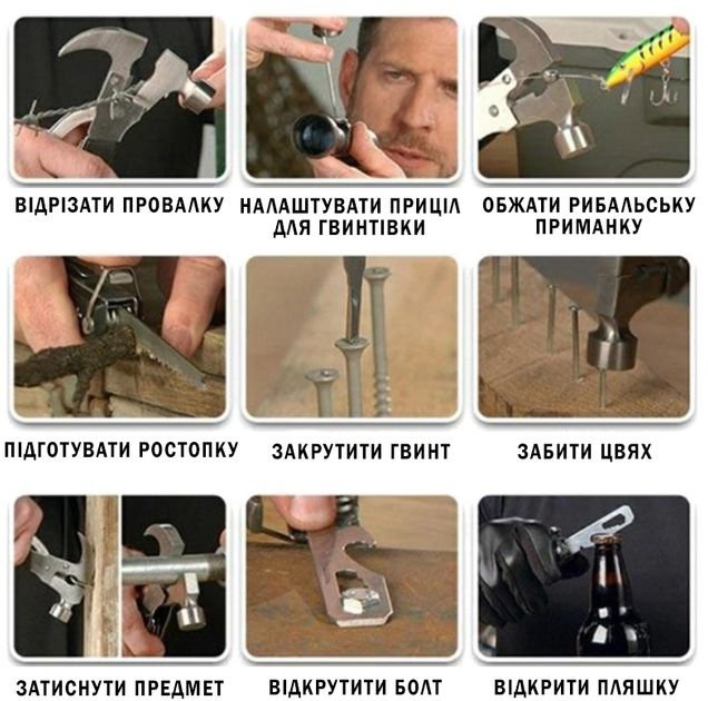 ФОТО КАРТИНКИ ЗОБРАЖЕННЯ Мультитул TRAVELER TAC TOOL MAC700 18/1 з молотком і цвяходером чорний колір РОЗДРІБ ОПТ ГУРТ ГУРТОМ ОПТОМ! З ЄВРОПИ! ЯКІСТЬ! Купити Львів Характеристики Ціна Оплата Доставка "БОГОДАР" ІНТЕРНЕТ-МАГАЗИН Огляд Рейтинг Порівняння Як вибрати Якісний