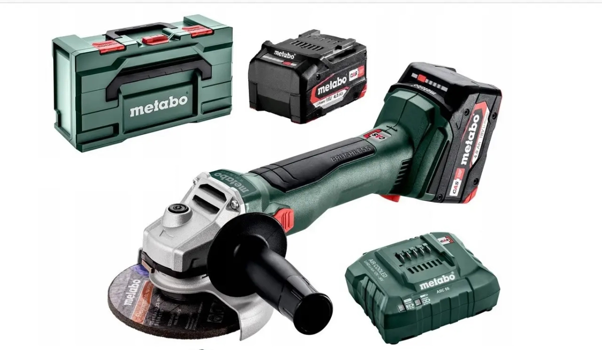 ФОТО КАРТИНКИ ЗОБРАЖЕННЯ Потужна акумуляторна болгарка METABO W 18 L BL 9-125 : з АКБ 2шт-18В/4,0Аг, 125мм диск (602374510) РОЗДРІБ ОПТ ГУРТ ГУРТОМ ОПТОМ! З ЄВРОПИ! ЯКІСТЬ! Купити Львів Характеристики Ціна Оплата Доставка "БОГОДАР" ІНТЕРНЕТ-МАГАЗИН Огляд Рейтинг Порівняння Як вибрати Якісний