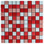 ФОТО КАРТИНКИ ЗОБРАЖЕННЯ Мозаїка з декоративного скла 298х298х4,5мм Червона SW-00002367 РОЗДРІБ ОПТ ГУРТ ГУРТОМ ОПТОМ! З ЄВРОПИ! ЯКІСТЬ! Купити Львів Характеристики Ціна Оплата Доставка "БОГОДАР" ІНТЕРНЕТ-МАГАЗИН Огляд Рейтинг Порівняння Як вибрати Якісний