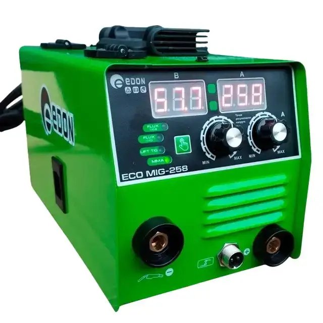 ФОТО КАРТИНКИ ЗОБРАЖЕННЯ Зварювальний напівавтомат EDON ECO MIG-258 : 3,8 кВт, 250 А , електрод 1.6-3.0мм, дріт 0.8-1.0 РОЗДРІБ ОПТ ГУРТ ГУРТОМ ОПТОМ! З ЄВРОПИ! ЯКІСТЬ! Купити Львів Характеристики Ціна Оплата Доставка "БОГОДАР" ІНТЕРНЕТ-МАГАЗИН Огляд Рейтинг Порівняння Як вибрати Якісний