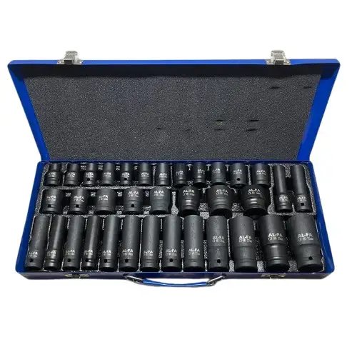 ФОТО КАРТИНКИ ЗОБРАЖЕННЯ Якісний набір ударних головок 1/2" AL-FA ALIS35E на 35 штук (8-32 мм) РОЗДРІБ ОПТ ГУРТ ГУРТОМ ОПТОМ! З ЄВРОПИ! ЯКІСТЬ! Купити Львів Характеристики Ціна Оплата Доставка "БОГОДАР" ІНТЕРНЕТ-МАГАЗИН Огляд Рейтинг Порівняння Як вибрати Якісний