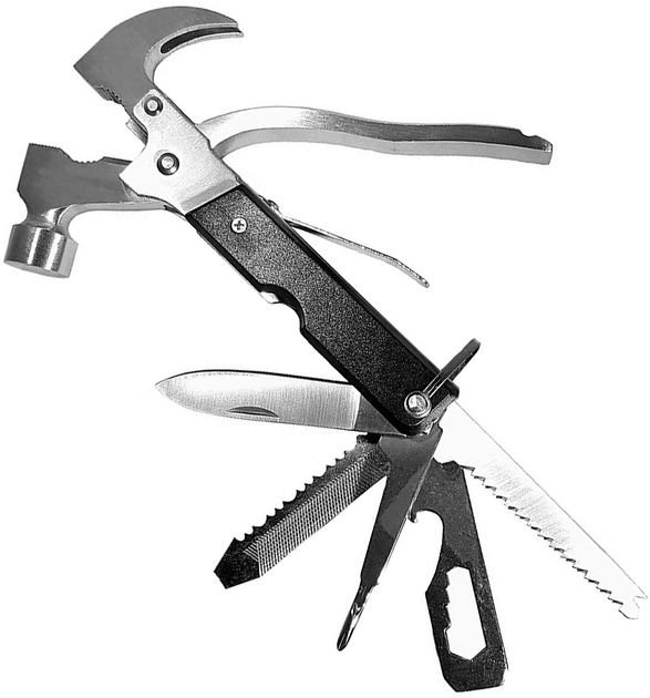 ФОТО КАРТИНКИ ЗОБРАЖЕННЯ Мультитул TRAVELER TAC TOOL MAC700 18/1 з молотком і цвяходером чорний колір РОЗДРІБ ОПТ ГУРТ ГУРТОМ ОПТОМ! З ЄВРОПИ! ЯКІСТЬ! Купити Львів Характеристики Ціна Оплата Доставка "БОГОДАР" ІНТЕРНЕТ-МАГАЗИН Огляд Рейтинг Порівняння Як вибрати Якісний