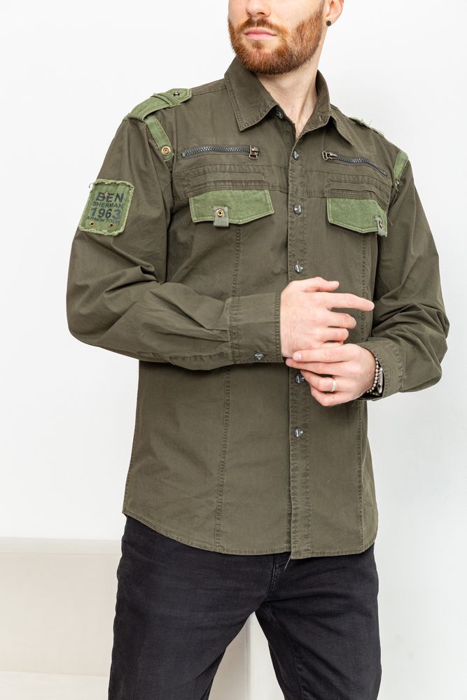 ФОТО КАРТИНКИ ЗОБРАЖЕННЯ Сорочка чоловіча AGER 131R141123 S Хакі РОЗДРІБ ОПТ ГУРТ ГУРТОМ ОПТОМ! З ЄВРОПИ! ЯКІСТЬ! Купити Львів Характеристики Ціна Оплата Доставка "БОГОДАР" ІНТЕРНЕТ-МАГАЗИН Огляд Рейтинг Порівняння Як вибрати Якісний