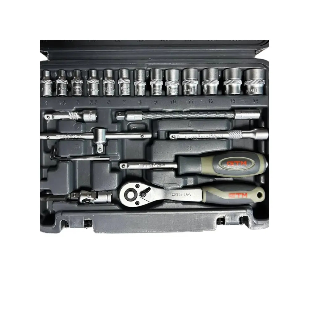 ФОТО КАРТИНКИ ЗОБРАЖЕННЯ Професійний набір інструментів 46 од GTM GTS-046 1/4" (GTS-046) РОЗДРІБ ОПТ ГУРТ ГУРТОМ ОПТОМ! З ЄВРОПИ! ЯКІСТЬ! Купити Львів Характеристики Ціна Оплата Доставка "БОГОДАР" ІНТЕРНЕТ-МАГАЗИН Огляд Рейтинг Порівняння Як вибрати Якісний