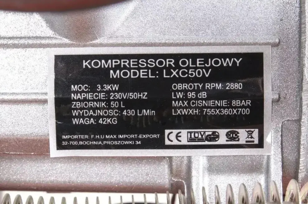 ФОТО КАРТИНКИ ЗОБРАЖЕННЯ Масляний компресор LEX LXC50V (50 л / 3.3 кВт / 220В / 8 бар / 430 л/хв. / 2 циліндри) РОЗДРІБ ОПТ ГУРТ ГУРТОМ ОПТОМ! З ЄВРОПИ! ЯКІСТЬ! Купити Львів Характеристики Ціна Оплата Доставка "БОГОДАР" ІНТЕРНЕТ-МАГАЗИН Огляд Рейтинг Порівняння Як вибрати Якісний