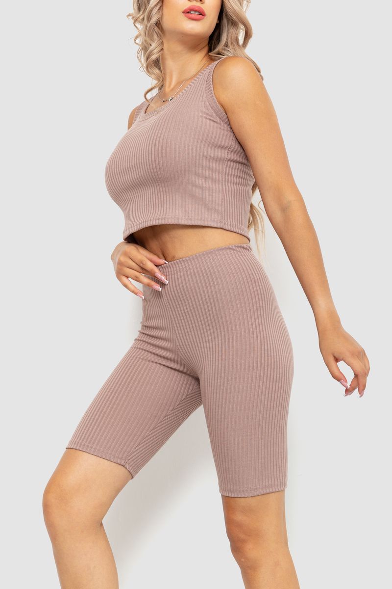 ФОТО КАРТИНКИ ЗОБРАЖЕННЯ Костюм жіночий в рубчик повсякденний AGER 214R700 S Темно-бежевий РОЗДРІБ ОПТ ГУРТ ГУРТОМ ОПТОМ! З ЄВРОПИ! ЯКІСТЬ! Купити Львів Характеристики Ціна Оплата Доставка "БОГОДАР" ІНТЕРНЕТ-МАГАЗИН Огляд Рейтинг Порівняння Як вибрати Якісний