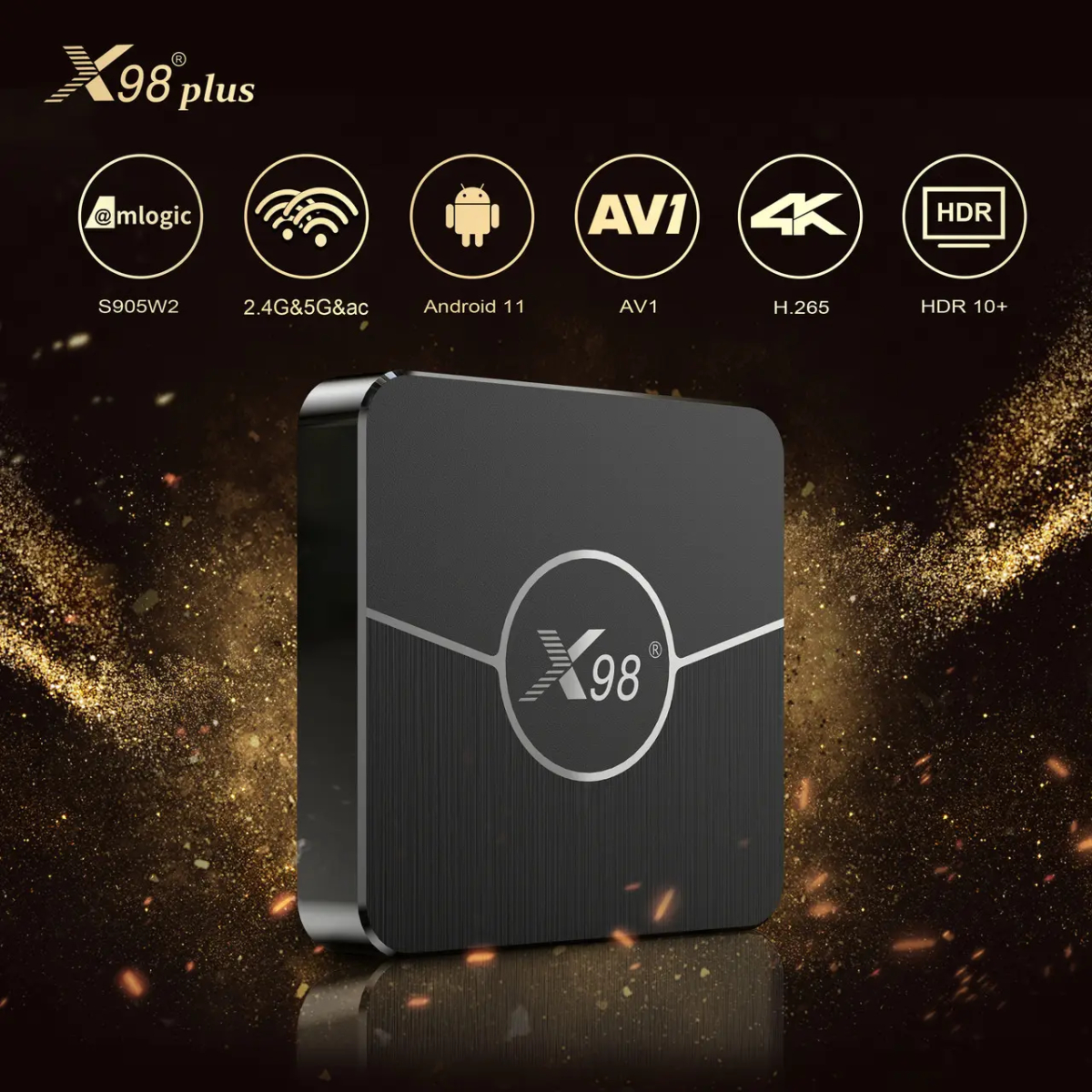 ФОТО КАРТИНКИ ЗОБРАЖЕННЯ Смарт ТВ-приставка X98 Plus 4/32 ГБ, S905W2, Android 11 РОЗДРІБ ОПТ ГУРТ ГУРТОМ ОПТОМ! З ЄВРОПИ! ЯКІСТЬ! Купити Львів Характеристики Ціна Оплата Доставка "БОГОДАР" ІНТЕРНЕТ-МАГАЗИН Огляд Рейтинг Порівняння Як вибрати Якісний