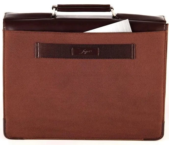 ФОТО КАРТИНКИ ЗОБРАЖЕННЯ Діловий портфель із шкіри та нейлону FOUQUET NBC-1001B коричневий NBC-1001B Brown РОЗДРІБ ОПТ ГУРТ ГУРТОМ ОПТОМ! З ЄВРОПИ! ЯКІСТЬ! Купити Львів Характеристики Ціна Оплата Доставка "БОГОДАР" ІНТЕРНЕТ-МАГАЗИН Огляд Рейтинг Порівняння Як вибрати Якісний