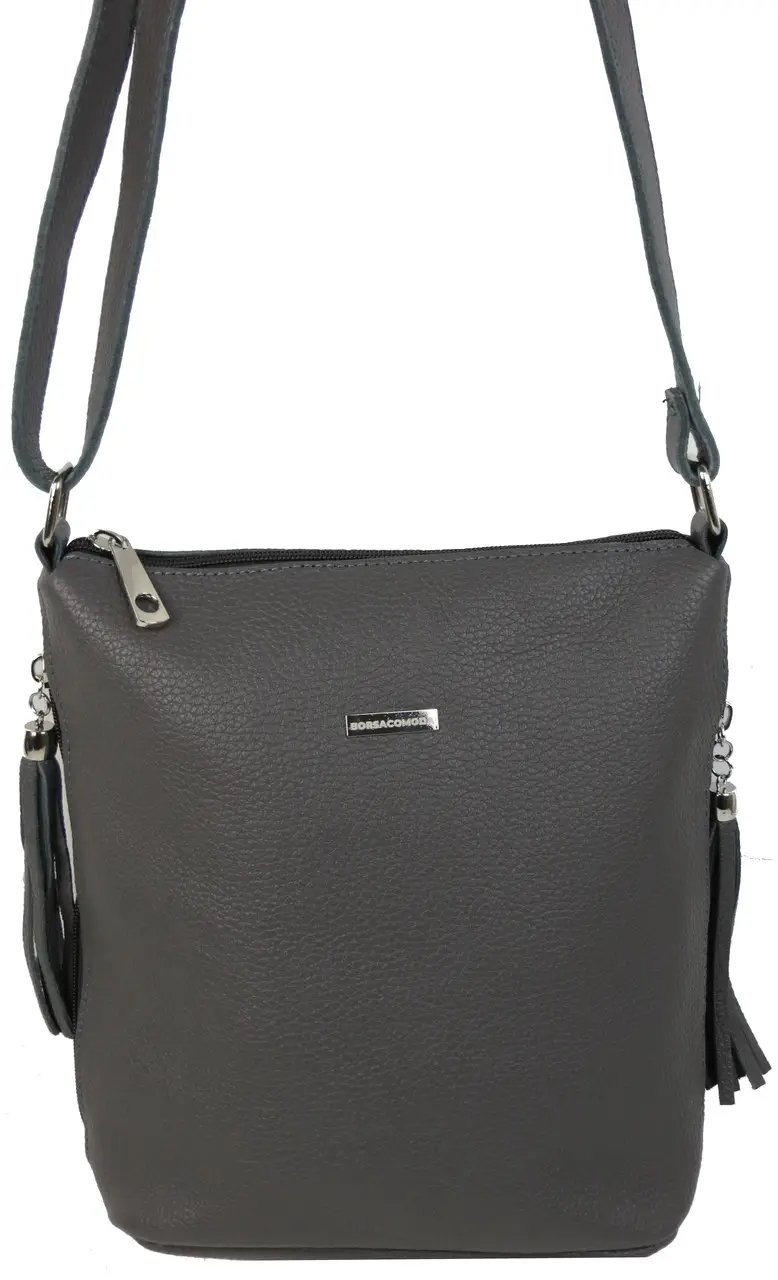 ФОТО КАРТИНКИ ЗОБРАЖЕННЯ Жіноча наплічна шкіряна сумка BORSACOMODA сіра 878.021 878.021 РОЗДРІБ ОПТ ГУРТ ГУРТОМ ОПТОМ! З ЄВРОПИ! ЯКІСТЬ! Купити Львів Характеристики Ціна Оплата Доставка "БОГОДАР" ІНТЕРНЕТ-МАГАЗИН Огляд Рейтинг Порівняння Як вибрати Якісний