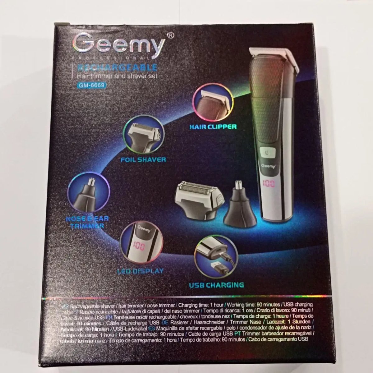 ФОТО КАРТИНКИ ЗОБРАЖЕННЯ Машинка для стрижки GEEMY GM-6669 РОЗДРІБ ОПТ ГУРТ ГУРТОМ ОПТОМ! З ЄВРОПИ! ЯКІСТЬ! Купити Львів Характеристики Ціна Оплата Доставка "БОГОДАР" ІНТЕРНЕТ-МАГАЗИН Огляд Рейтинг Порівняння Як вибрати Якісний