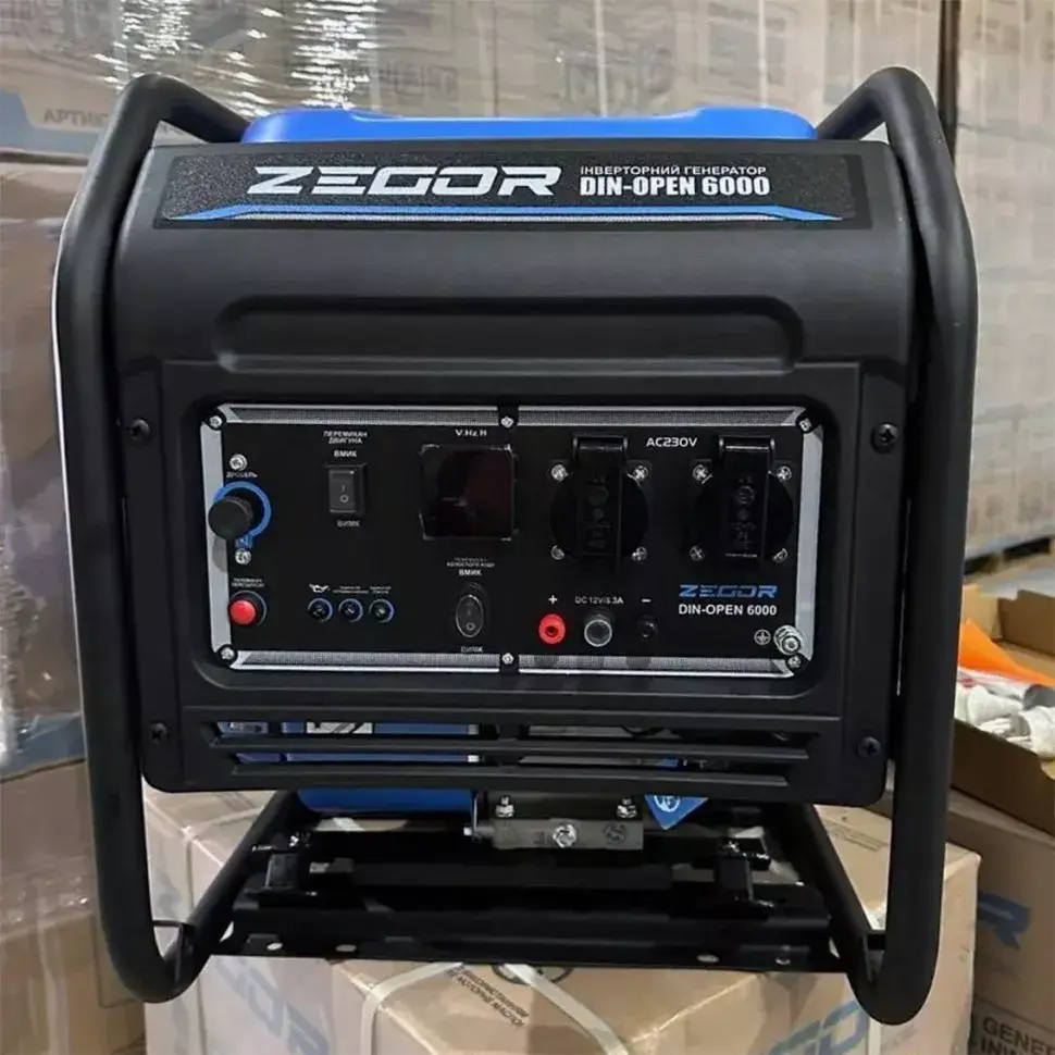 ФОТО КАРТИНКИ ЗОБРАЖЕННЯ Професійний бензиновий інверторний генератор ZEGOR DIN-OPEN 6000T : 5.5/6.0кВт (бензин, газ, природный газ) РОЗДРІБ ОПТ ГУРТ ГУРТОМ ОПТОМ! З ЄВРОПИ! ЯКІСТЬ! Купити Львів Характеристики Ціна Оплата Доставка "БОГОДАР" ІНТЕРНЕТ-МАГАЗИН Огляд Рейтинг Порівняння Як вибрати Якісний