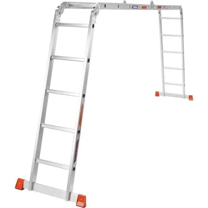 ФОТО КАРТИНКИ ЗОБРАЖЕННЯ Драбина-трансформер алюмінієва 4 секції / 5 сходинки BLUETOOLS : 5.84 м, 150кг (160-9014) РОЗДРІБ ОПТ ГУРТ ГУРТОМ ОПТОМ! З ЄВРОПИ! ЯКІСТЬ! Купити Львів Характеристики Ціна Оплата Доставка "БОГОДАР" ІНТЕРНЕТ-МАГАЗИН Огляд Рейтинг Порівняння Як вибрати Якісний