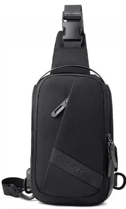 ФОТО КАРТИНКИ ЗОБРАЖЕННЯ Чоловіча сумка-слінг  з тканини CONFIDENTчорна SATN02-1578A РОЗДРІБ ОПТ ГУРТ ГУРТОМ ОПТОМ! З ЄВРОПИ! ЯКІСТЬ! Купити Львів Характеристики Ціна Оплата Доставка "БОГОДАР" ІНТЕРНЕТ-МАГАЗИН Огляд Рейтинг Порівняння Як вибрати Якісний