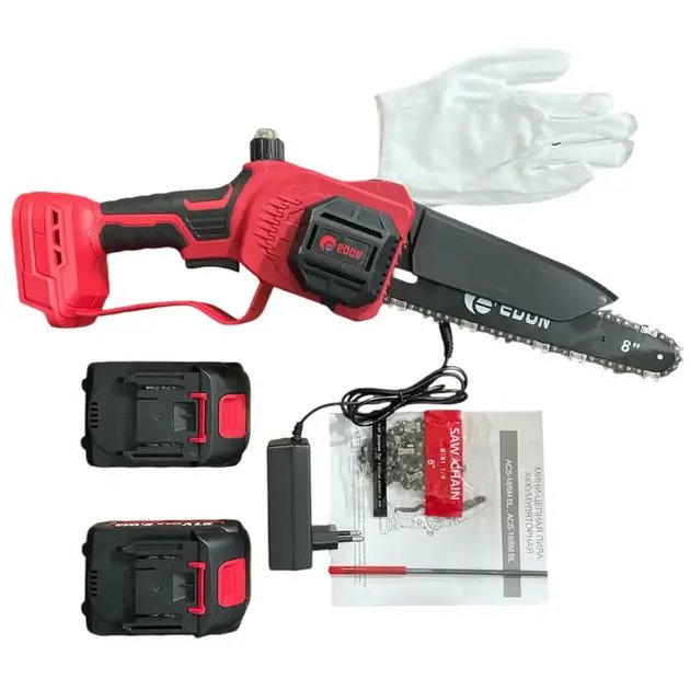 ФОТО КАРТИНКИ ЗОБРАЖЕННЯ Потужна міні-пила акумуляторна EDON ACS-18/8 M BL : з АКБ 2шт-21V 1.5 Ah, шина 20 см РОЗДРІБ ОПТ ГУРТ ГУРТОМ ОПТОМ! З ЄВРОПИ! ЯКІСТЬ! Купити Львів Характеристики Ціна Оплата Доставка "БОГОДАР" ІНТЕРНЕТ-МАГАЗИН Огляд Рейтинг Порівняння Як вибрати Якісний