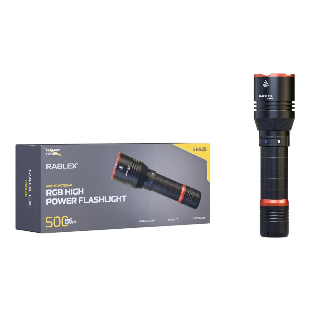 ФОТО КАРТИНКИ ЗОБРАЖЕННЯ Ручний ліхтар RABLEX RB925, 1*WRGB LED, Білий + Червоний + Синій + Зелений, ЗП Type-C, РОЗДРІБ ОПТ ГУРТ ГУРТОМ ОПТОМ! З ЄВРОПИ! ЯКІСТЬ! Купити Львів Характеристики Ціна Оплата Доставка "БОГОДАР" ІНТЕРНЕТ-МАГАЗИН Огляд Рейтинг Порівняння Як вибрати Якісний