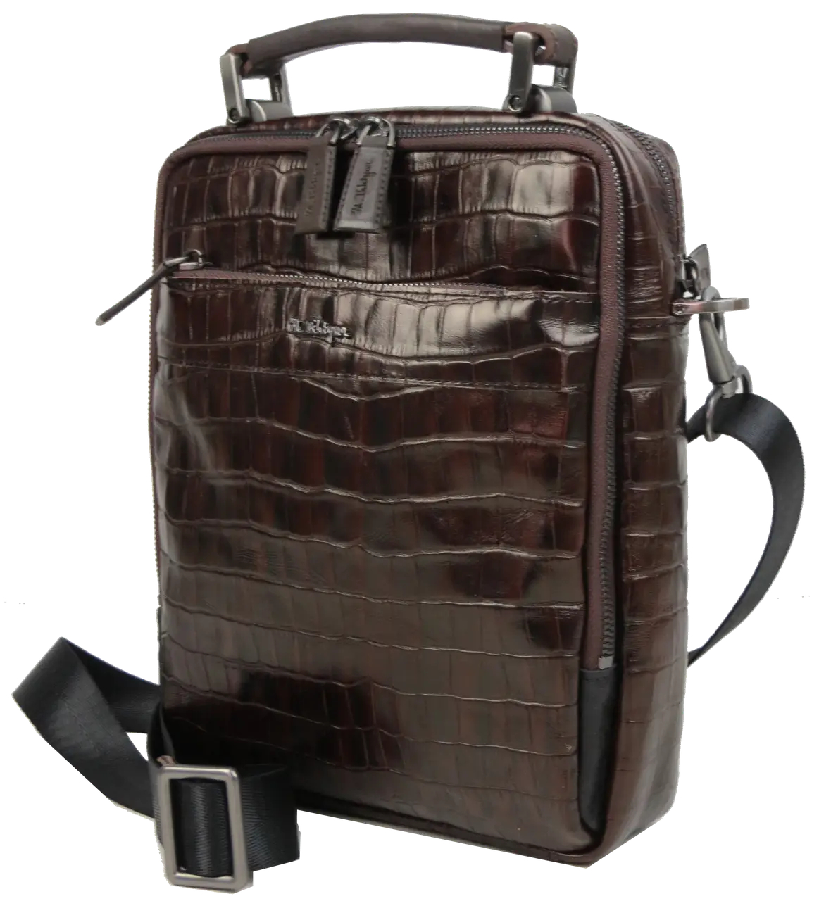 ФОТО КАРТИНКИ ЗОБРАЖЕННЯ Чоловіча шкіряна сумка під крокодила MYKHAIL IKHTYAR коричнева 45033 croco brown РОЗДРІБ ОПТ ГУРТ ГУРТОМ ОПТОМ! З ЄВРОПИ! ЯКІСТЬ! Купити Львів Характеристики Ціна Оплата Доставка "БОГОДАР" ІНТЕРНЕТ-МАГАЗИН Огляд Рейтинг Порівняння Як вибрати Якісний