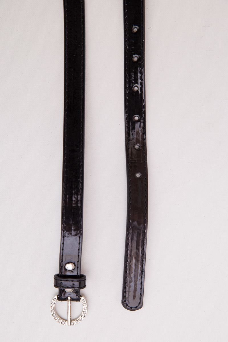 ФОТО КАРТИНКИ ЗОБРАЖЕННЯ Жіночий ремінь з еко-шкіри Чорний  AGER 196RL1010W28 107*1,5 см Чорний РОЗДРІБ ОПТ ГУРТ ГУРТОМ ОПТОМ! З ЄВРОПИ! ЯКІСТЬ! Купити Львів Характеристики Ціна Оплата Доставка "БОГОДАР" ІНТЕРНЕТ-МАГАЗИН Огляд Рейтинг Порівняння Як вибрати Якісний