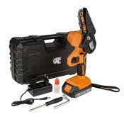 ФОТО КАРТИНКИ ЗОБРАЖЕННЯ Акумуляторна ланцюгова пилка гілкоріз ТЕХАС TAOE-S4: з АКБ 20V 2шт-2Ah, 2 шини і ланцюги по 100/150мм РОЗДРІБ ОПТ ГУРТ ГУРТОМ ОПТОМ! З ЄВРОПИ! ЯКІСТЬ! Купити Львів Характеристики Ціна Оплата Доставка "БОГОДАР" ІНТЕРНЕТ-МАГАЗИН Огляд Рейтинг Порівняння Як вибрати Якісний