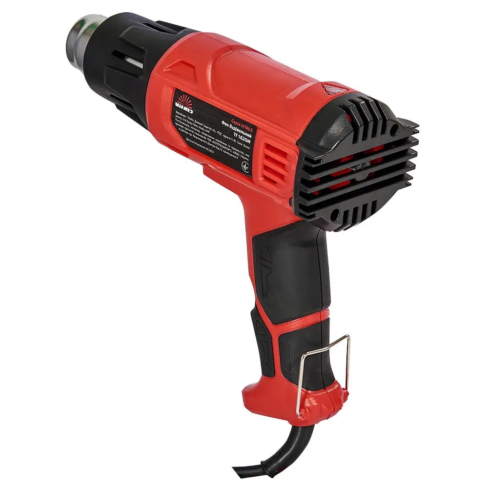 ФОТО КАРТИНКИ ЗОБРАЖЕННЯ Професійний промисловий фен (будівельний фен) VITALS Tf 162GM : 1600Вт, 500 °С (187836) РОЗДРІБ ОПТ ГУРТ ГУРТОМ ОПТОМ! З ЄВРОПИ! ЯКІСТЬ! Купити Львів Характеристики Ціна Оплата Доставка "БОГОДАР" ІНТЕРНЕТ-МАГАЗИН Огляд Рейтинг Порівняння Як вибрати Якісний