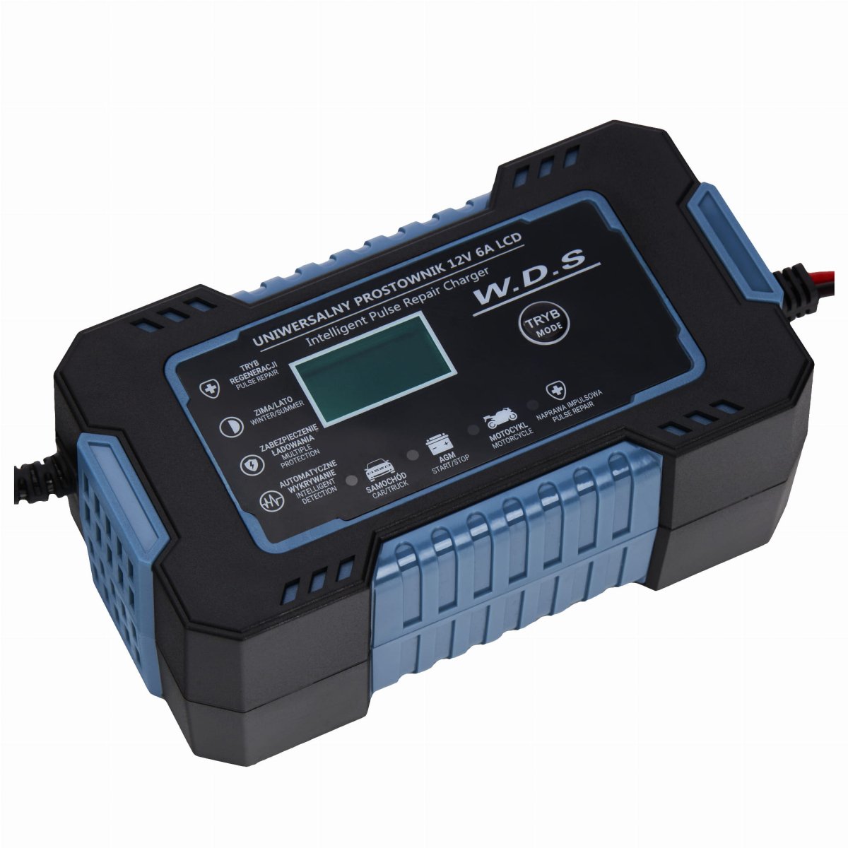 ФОТО КАРТИНКИ ЗОБРАЖЕННЯ Prostownik uniwersalny 12V / 6A WDS2230 РОЗДРІБ ОПТ ГУРТ ГУРТОМ ОПТОМ! З ЄВРОПИ! ЯКІСТЬ! Купити Львів Характеристики Ціна Оплата Доставка "БОГОДАР" ІНТЕРНЕТ-МАГАЗИН Огляд Рейтинг Порівняння Як вибрати Якісний