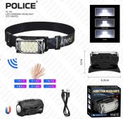 ФОТО КАРТИНКИ ЗОБРАЖЕННЯ Ліхтар налобний POLICE PL-181, акум, магніт, сенсор, Type-C РОЗДРІБ ОПТ ГУРТ ГУРТОМ ОПТОМ! З ЄВРОПИ! ЯКІСТЬ! Купити Львів Характеристики Ціна Оплата Доставка "БОГОДАР" ІНТЕРНЕТ-МАГАЗИН Огляд Рейтинг Порівняння Як вибрати Якісний