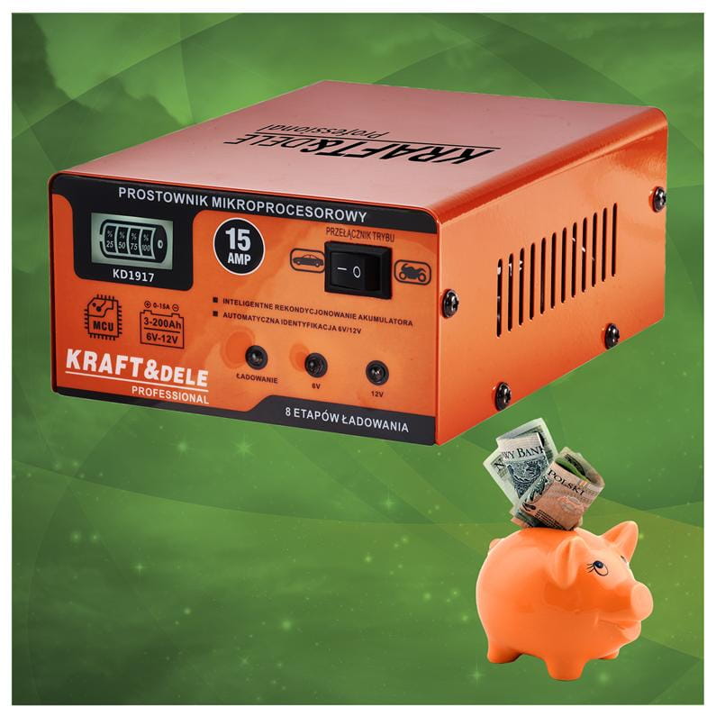 ФОТО КАРТИНКИ ЗОБРАЖЕННЯ PROSTOWNIK MIKROPROCESOROWY 15AMP 6/12V KD1917 РОЗДРІБ ОПТ ГУРТ ГУРТОМ ОПТОМ! З ЄВРОПИ! ЯКІСТЬ! Купити Львів Характеристики Ціна Оплата Доставка "БОГОДАР" ІНТЕРНЕТ-МАГАЗИН Огляд Рейтинг Порівняння Як вибрати Якісний