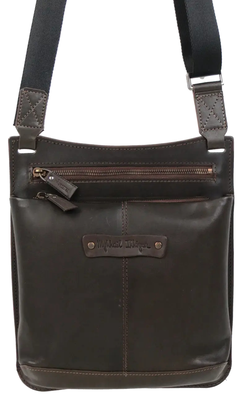 ФОТО КАРТИНКИ ЗОБРАЖЕННЯ Чоловіча шкіряна сумка через плече MYKHAIL IKHTYAR коричнева 45041 New brown РОЗДРІБ ОПТ ГУРТ ГУРТОМ ОПТОМ! З ЄВРОПИ! ЯКІСТЬ! Купити Львів Характеристики Ціна Оплата Доставка "БОГОДАР" ІНТЕРНЕТ-МАГАЗИН Огляд Рейтинг Порівняння Як вибрати Якісний