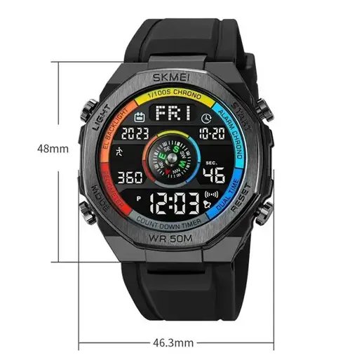 ФОТО КАРТИНКИ ЗОБРАЖЕННЯ Годинник наручний SKMEI 2209CKBK, COLORFUL/BLACK, Compass, Pedometer, 10351 РОЗДРІБ ОПТ ГУРТ ГУРТОМ ОПТОМ! З ЄВРОПИ! ЯКІСТЬ! Купити Львів Характеристики Ціна Оплата Доставка "БОГОДАР" ІНТЕРНЕТ-МАГАЗИН Огляд Рейтинг Порівняння Як вибрати Якісний