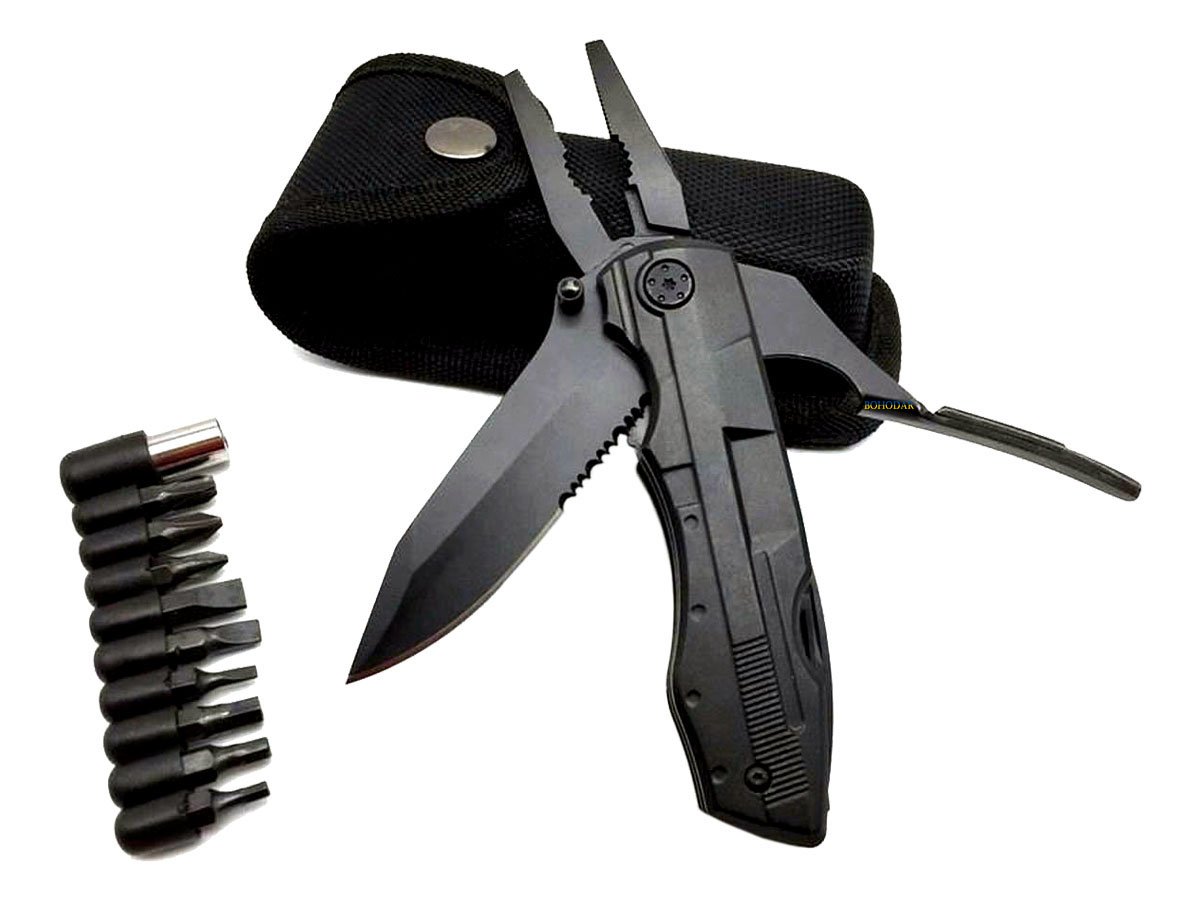 ФОТО КАРТИНКИ ЗОБРАЖЕННЯ Мультитул TRAVELER A805 17/1 9 біт чорне захисне покриття РОЗДРІБ ОПТ ГУРТ ГУРТОМ ОПТОМ! З ЄВРОПИ! ЯКІСТЬ! Купити Львів Характеристики Ціна Оплата Доставка "БОГОДАР" ІНТЕРНЕТ-МАГАЗИН Огляд Рейтинг Порівняння Як вибрати Якісний